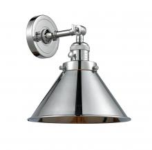 Innovations Lighting 203SW-PC-M10-PC-LED - Briarcliff - 1 Light - 10 inch - Polished Chrome - Sconce